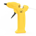 NEWACALOX 6V 8W Battery Cordless Mini Hot Melt Glue Gun Car Outdoor Heater Gluegun 7mm Sticks