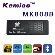 Mk808 б двухъядерный андроид 4.2 XBMC палку мини-пк с 1 г DDR3 8 г ROM Bluetooth WIFI TV box медиа-плеер