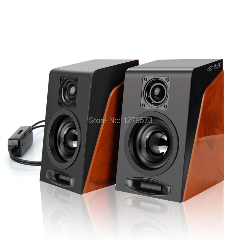 Powered 2.0 Speakers, 3.5mm USB Multimedia Speakers for Computer, Desktop PC, Notebook, Tablet, Smartphone MP3 MP4 Players Black