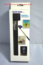 High Quality 3 in 1 Extendable Selfie Handheld Stick Monopod Holder For iPhone 6 6Plus 5S