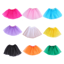 Baby Girls Skirt Translucent 3-Layer Net Yarn Children Dance Skirt Girl’s Ball Gown Skirts Girls Sport Tutu Skirt