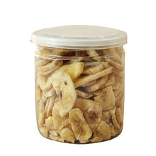 Chinese Snack Foods Filling Banana Fruit Dry Banana Slices 128g Dried Fruit Snacks Cans Loaded