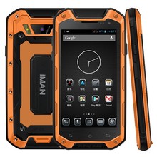 Original Waterproof Cell Phone Iman V12 MTK6589T Quad Core 1GB RAM 8GB ROM 4.5Inch Android 4.2 WCDMA  Dual SIM PK ZUG 3