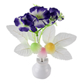 US Plug Home Bedroom Decoration Mushroom Flower Plant Novelty Light Sensor Atmosphere Romantic LED Night Light