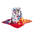 Fashionable Imitated Silk Scarf Women 90 90 cm Satin Square Scarf Shawls and Scarves Hijab Women