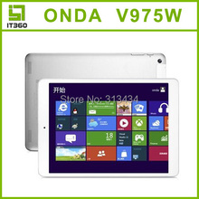 2015 NEW  Onda V975W Window 8.1 Intel Z3735 Quad Core Tablet PC 2GB/ 32GB Retina Screen 2048*1536 Bluetooth HDMI free shipping