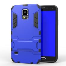 Iron Man Holster Armor Case For Samsung Galaxy S5 G900 Neo SMG903F Cover Shockproof Drop Proof