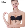 BH Push Up Bra soutien gorge Invisible Bra Silicon Adhensive Bralette Lace Up Wedding Dress Bra