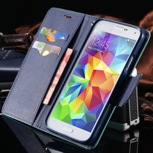 S4 Cases Fashion Hit Color Magnetic Flip PU Leather Phone Case For Samsung Galaxy S4 I9500