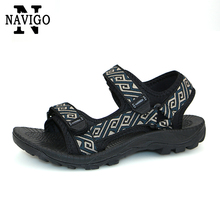 NAVIGO men sandals new waterproof summer sandals men rubber sole sport sandals outdoor casual shoes for summer
