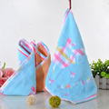 1pcs 34x34cm Baby Face Towel Newborn Cotton Handkerchief Kids Cartoon Elephant Soft Feeding Burp Cloth Saliva