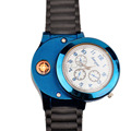 2016 Unique Style Men s Watch Rechargeable electronic cigarette USB flameless Lighter watch Eco Friendly portable