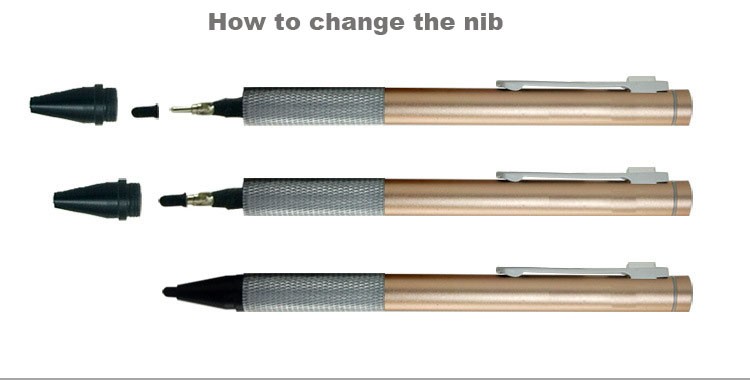 How to Change the nibs
