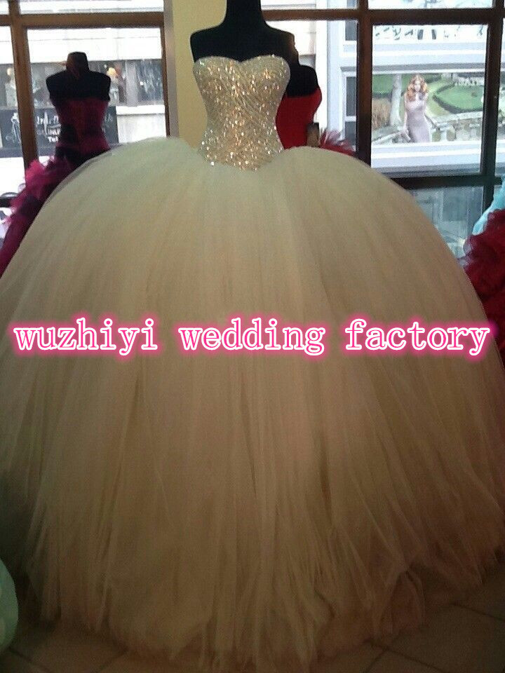 big fluffy wedding dresses