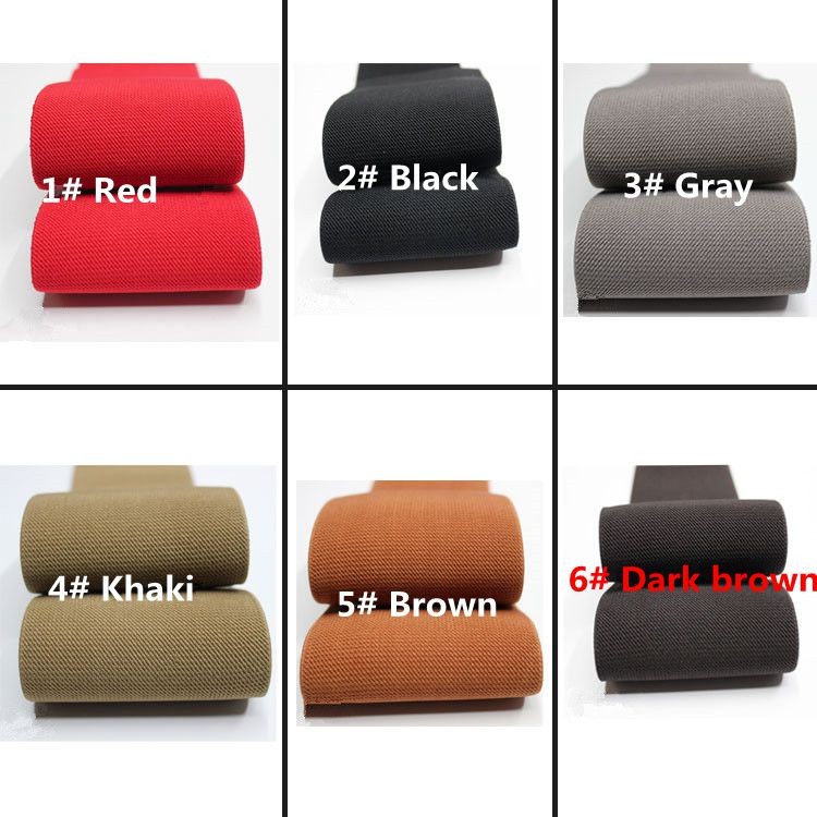 Description Picture 3 of item10 cm Wide Rubber Band New Latex Elastic Band Trousers Skirt Belt Webbing Ribbon Bias Binding Tapes Double Twill Elastic Waist