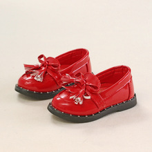 Hot 2016 spring Children’s fashion tassel paint leather shoes single shoes boy girl baby Leisure sports shoes child shoes A094