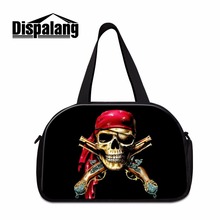 Latest Design Skull Canvas Gym Bags for Boys Coolest Duffle Bags On Sale Womens Gym Tote Boys work Out Bags Travel Carry on Bags