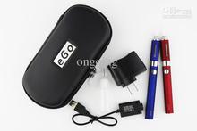 Free DHL Wholesale MT3 EVOD Double Ego Starter E cig Kits E Cigarette clearomizer Atomizer 2