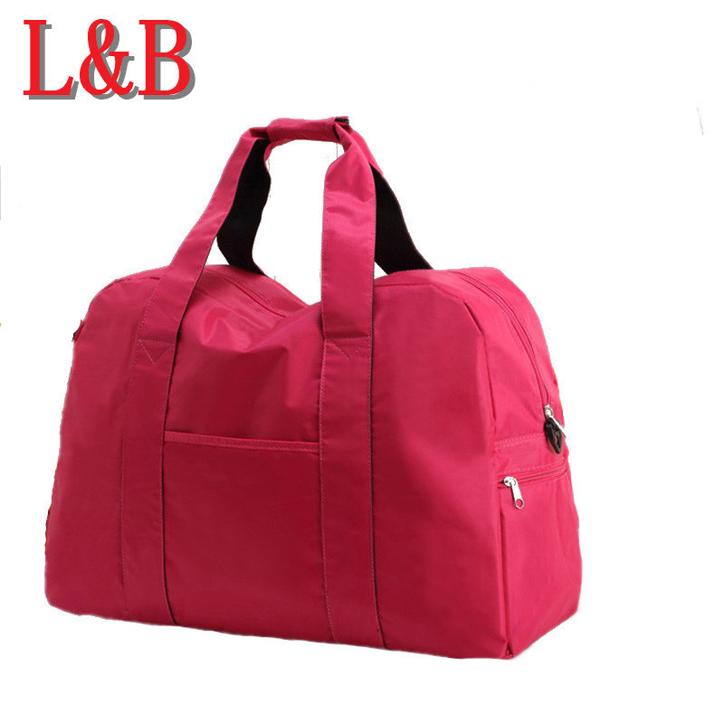 2015 Hot Selling Large Capacity Folding Waterproof Sports fitness Travel Luggage bag portable Unisex Shoulder Handbag