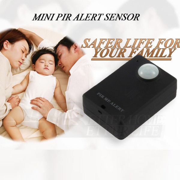 New Wireless Mini PIR MP Alert Infrared Sensor Motion Detector GSM Alarm Monitor SM54