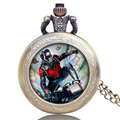 Steampunk Retro Design Ant Man Theme Pocket Watch New Arrive Marvel Heroes Lang Quartz Watches Pendant