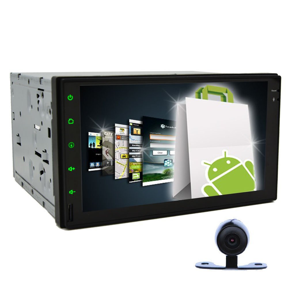 Double 2 Din Android 4.2 In Dash GPS Navigation Car Tablet PC 7'' HD