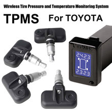 Wireless Tire Pressure Monitoring System Car TPMS for Toyota with 4pcs Internal sensor