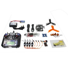 F14884-F DIY RC Drone Quadrocopter RTF X4M250L Frame Kit QQ Super Flysky FS-i6