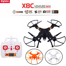 SYMA X8C X8 2.4G 4CH 6Axis Professional RC Drone Quadcopter With 2MP Wide Angle HD Camera Remote Control Helicopter 2016 Newest