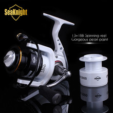 SeaKnight 2015 New Quality CM3000-4000 14BB 5.2:1 Metal Spinning Fishing Reel  Carp Fishing Wheel Spinning Reel + Spare Spool