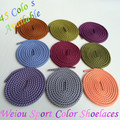 Weiou hiking boot laces rope lacing running shoestring 125cm 49 Length Sport Color Shoelaces for basketball