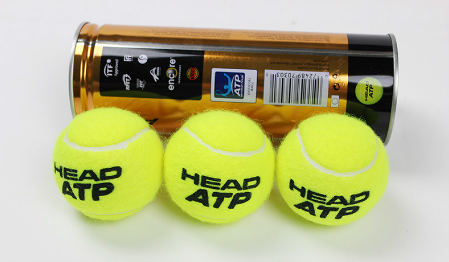 Extra! 3pcs/tube Original Head ATP Tennis Ball Official Tennis Ball Of
