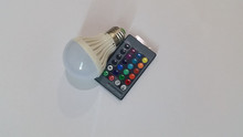 Colorful Led Spotlight AC110 240V 3W E27Dimmable RGB LED Bulb Lamp 16 Color changing with Remote