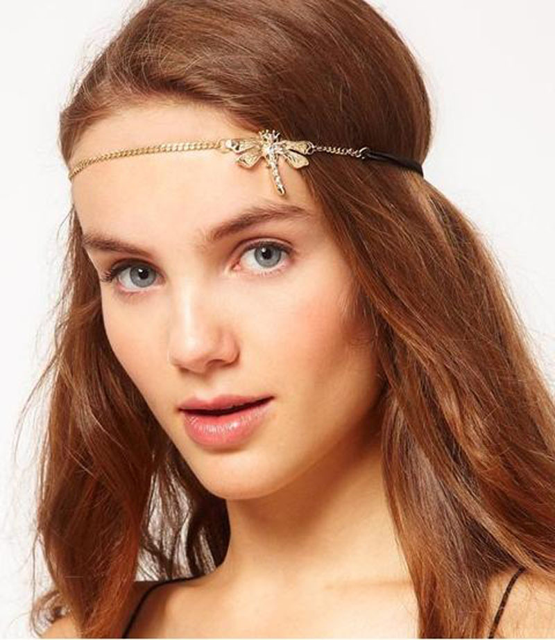 <b>...</b> The <b>Most Fashion</b> Small Fresh Dragonfly Hair Band Forehead Headdress Head <b>...</b> - The-Most-Fashion-Small-Fresh-Dragonfly-Hair-Band-Forehead-Headdress-Head-Chain