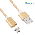 Sindvor Nylon Magnetic Charger Micro Usb Cable Fast Charger Magnetic Charging Cable For Samsung Xiaomi Magnet