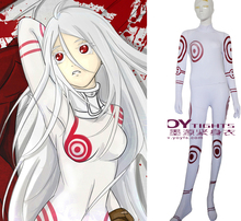 Deadman Wonderland Cosplay Zentai Quality Spandex Shiro