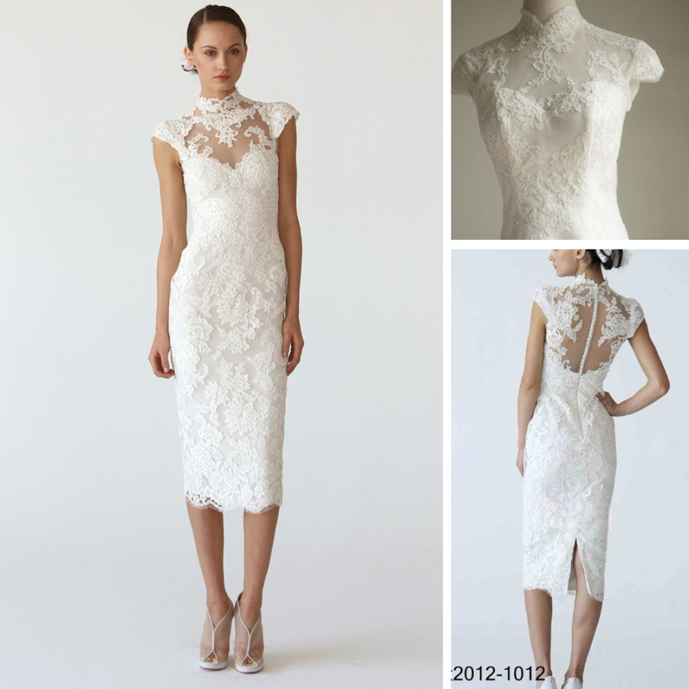 Short Lace Wedding Dress With Open Back Mother Of The Bride Dresses Short Lace Wedding Dress With Open Back 47