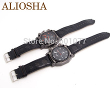 ALIOSHA wholesale men s big face wirstwatches V6 fashion leather strap quartz watch sports wrist watches