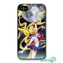 Fit for Samsung Galaxy mini S3/4/5/6/7 edge plus+ Note2/3/4/5 back skins cellphone case cover cute Sailor Moon