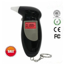 NewBacklit Display Digital Prefessional Police the Breathalyzer Audible Alert Breath Alcohol Tester Parking Car Detector Gadgets