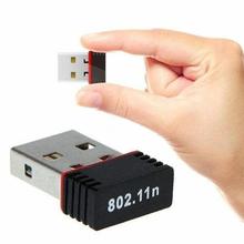 FLOWER 150Mbps 150M USB 2.0 Wifi Usb Network Adapter Wireless Network Networking Card 802.11 b/g/n 2.4GHz LAN Adapter XC1291 #20