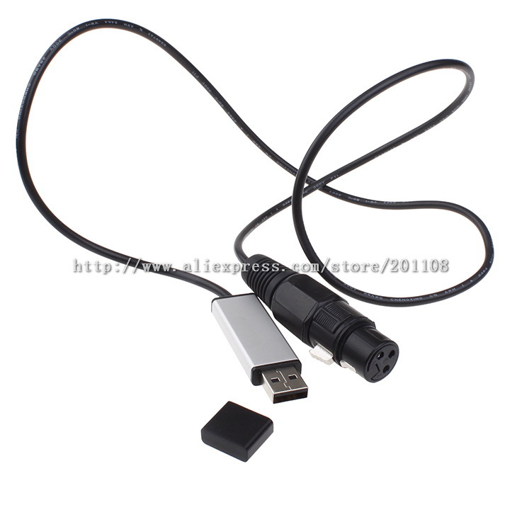 Купить f675a usb-dmx интерфейс dmx512 адаптер pc этап освещение ...