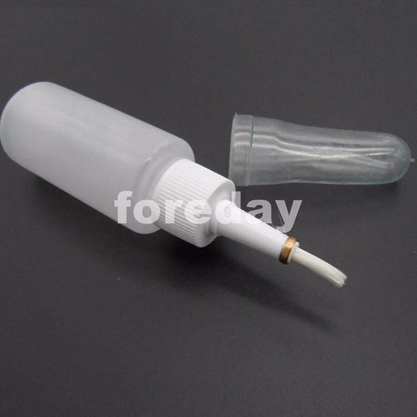 Description Picture 4 of item100PCS NEW HQ 50ML ROSIN Flux soft Bottle with Brush alcohol PCB fluid control scaling powder Reasonable *FD347X100