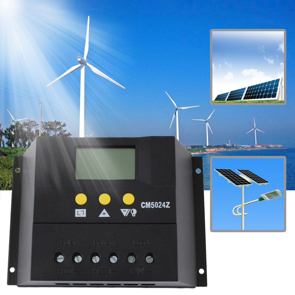 50A 12-24V/48V Solar Regulator Solar Charge Controller LCD Solar Genetator 50A 12-24V/48V Solar Regulator Solar Charge Controller LCD Solar Genetator