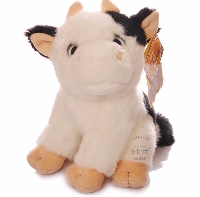 Plush Child toy Gift Stuffed Animals Doll toys Simulation cute big eyes Cow dolls QQ20161121134018