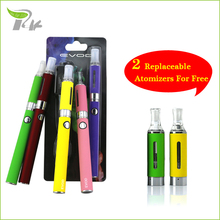 evod e cigarette ego electronic cigarette mechanical mod portable vape pen e-cigarette mt3 atomizer starter kit gift box TZ055