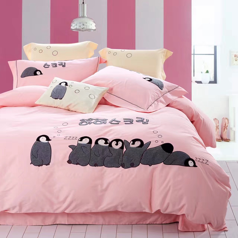 Hohe qualität groÃhandel pinguin bettwäsche aus china pinguin ...