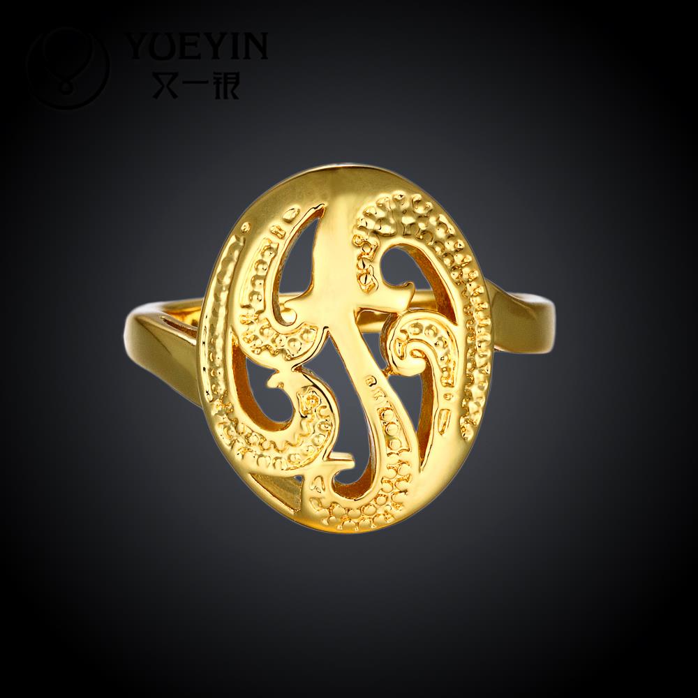 R090 Hot Sale fashion 18k gold jewelry ring vintage jewellery rings for women lord of the rings ...