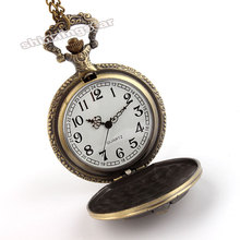 Hot Christmas Nightmare Before Christmas vintage antique pendant necklace quartz pocket watch free shipping p49