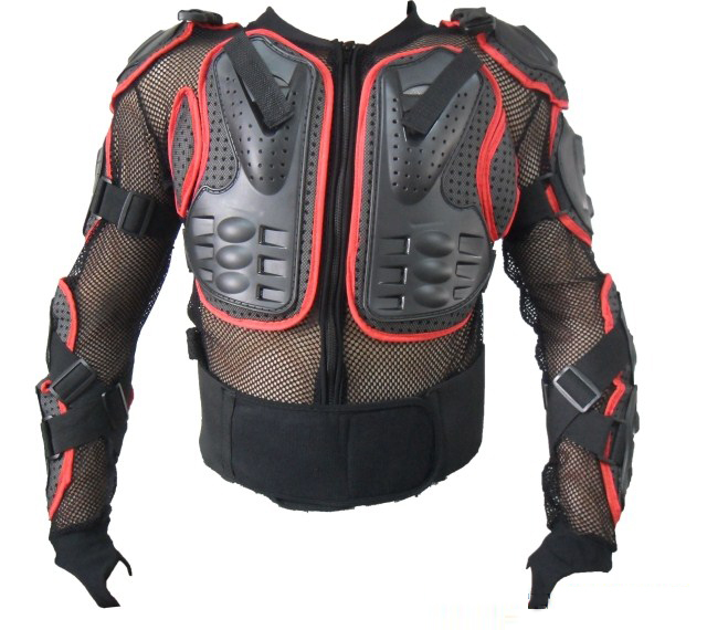 Full Body Armor font b Motorcycle b font font b Jacket b font protetor de pescoco